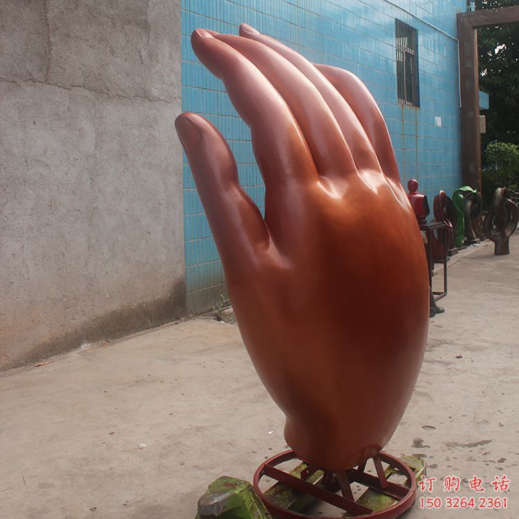 彩绘手掌铜雕厂家 仿古工艺品铜雕 彩绘手掌铜雕厂家 仿古工艺品铜雕