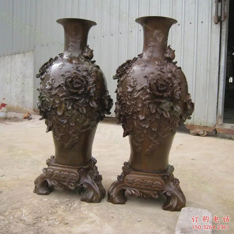 公园瓶子铜雕厂家 街头工艺品铜雕 公园瓶子铜雕厂家 街头工艺品铜雕