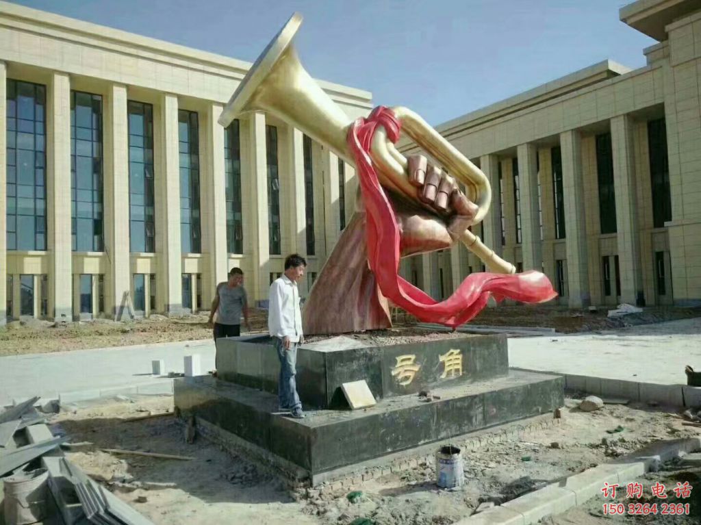 黄铜唢呐铜雕厂家 仿古工艺品铜雕 黄铜唢呐铜雕厂家 仿古工艺品铜雕