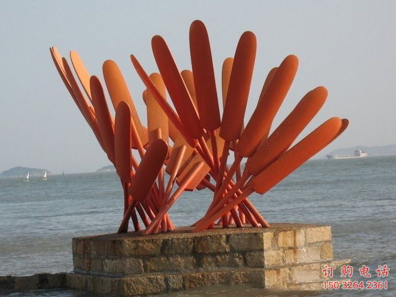 彩绘船桨铜雕厂家 仿古工艺品铜雕