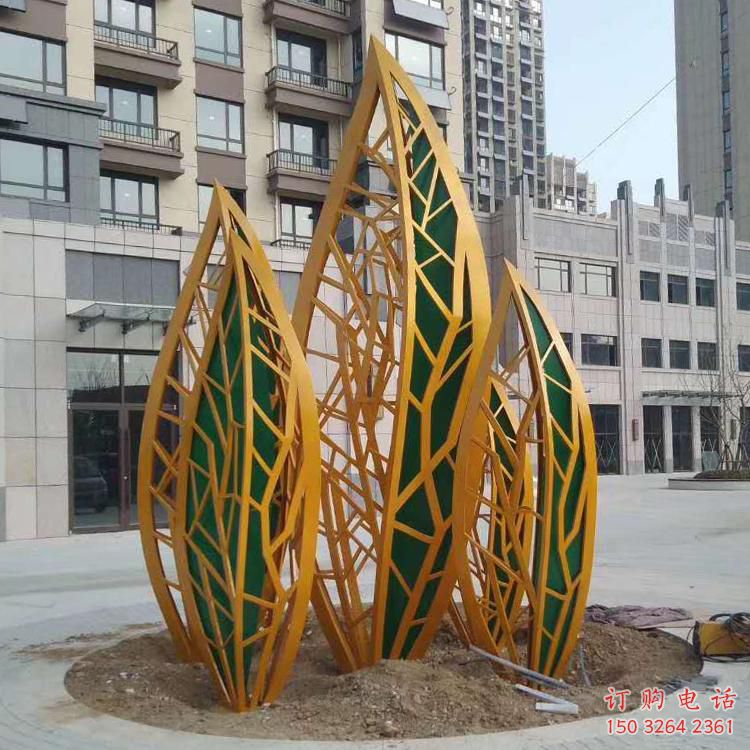 园林树叶铜雕厂家 青铜工艺品铜雕