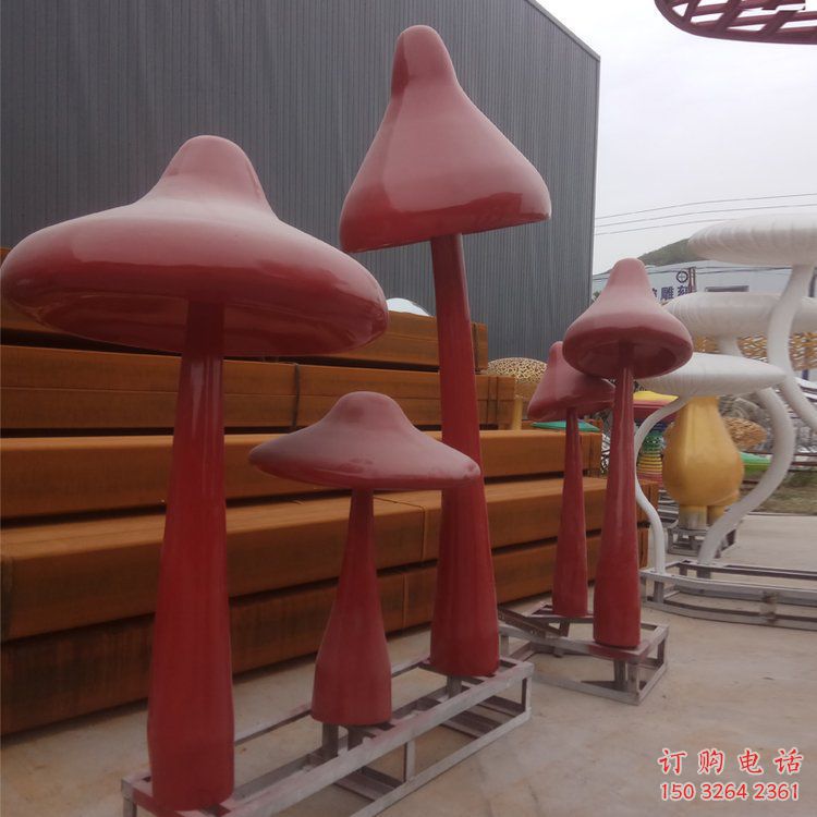 彩绘蘑菇铜雕厂家 仿古工艺品铜雕