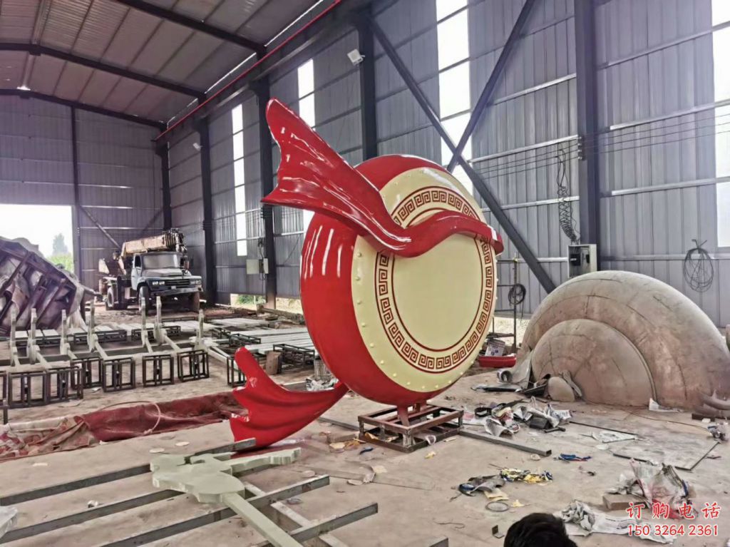仿古鼓铜雕厂家 彩绘工艺品铜雕 仿古鼓铜雕厂家 彩绘工艺品铜雕