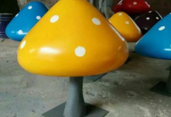 广场蘑菇铜雕厂家 青铜工艺品铜雕
