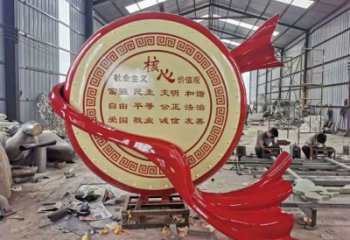 彩绘鼓铜雕厂家 仿古工艺品铜雕