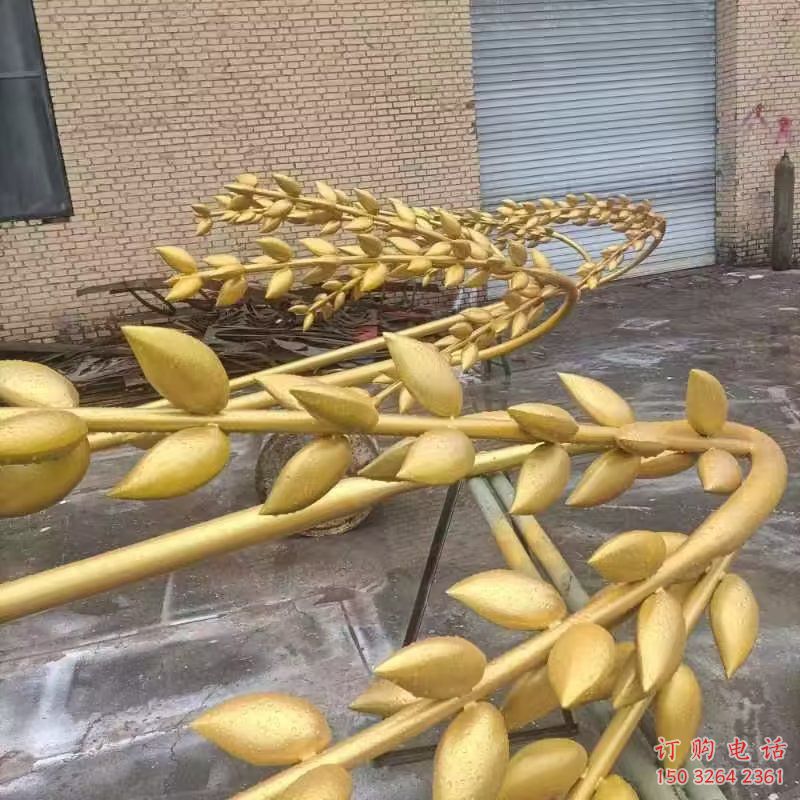 街头稻谷铜雕厂家 城市工艺品铜雕 街头稻谷铜雕厂家 城市工艺品铜雕