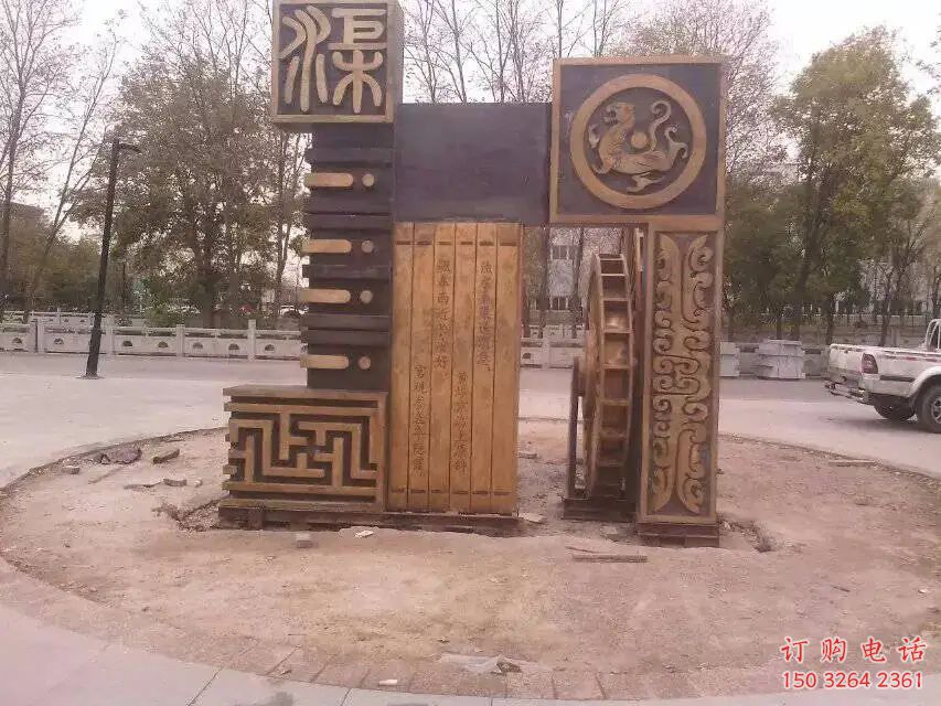 别墅水车铜雕厂家 公园工艺品铜雕 别墅水车铜雕厂家 公园工艺品铜雕