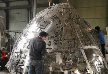 别墅百家姓铜雕厂家 公园工艺品铜雕