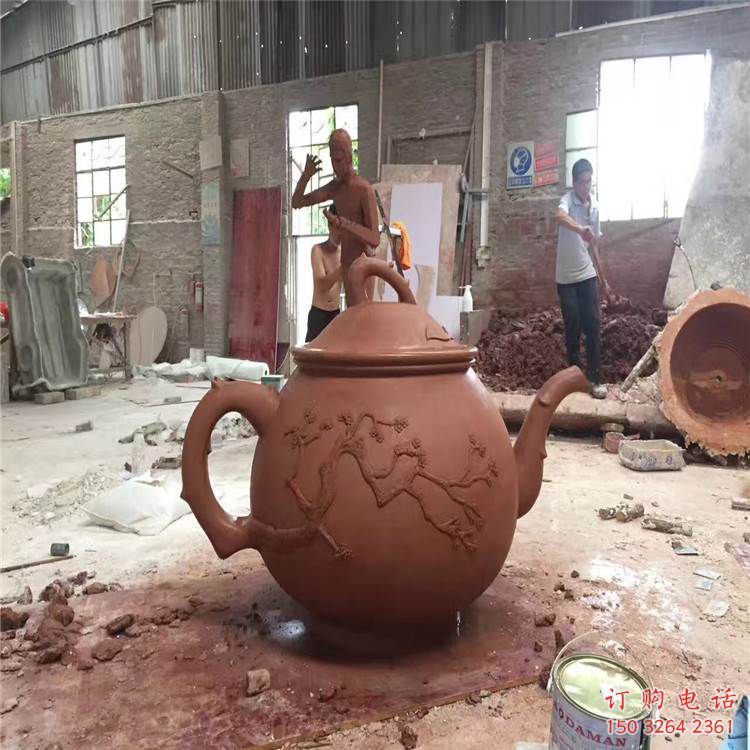 别墅酒壶铜雕厂家 公园工艺品铜雕