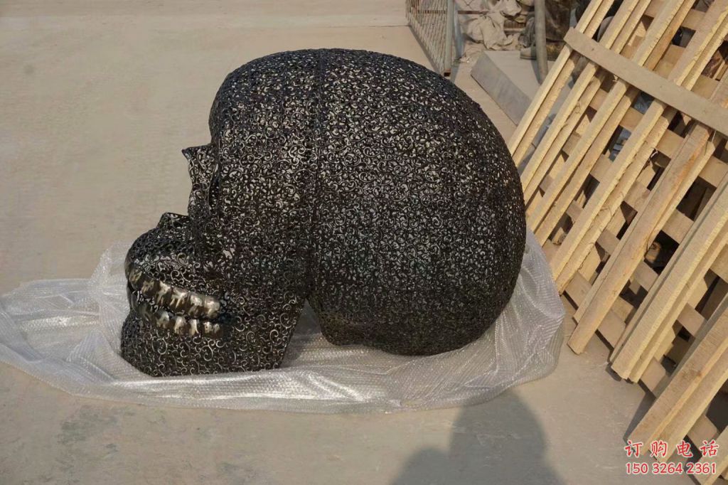 别墅骷髅铜雕厂家 公园工艺品铜雕 别墅骷髅铜雕厂家 公园工艺品铜雕