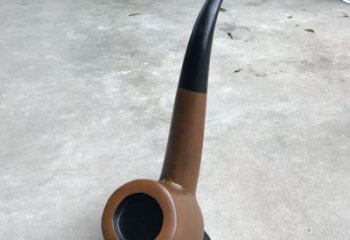 紫铜烟斗铜雕厂家 仿古工艺品铜雕