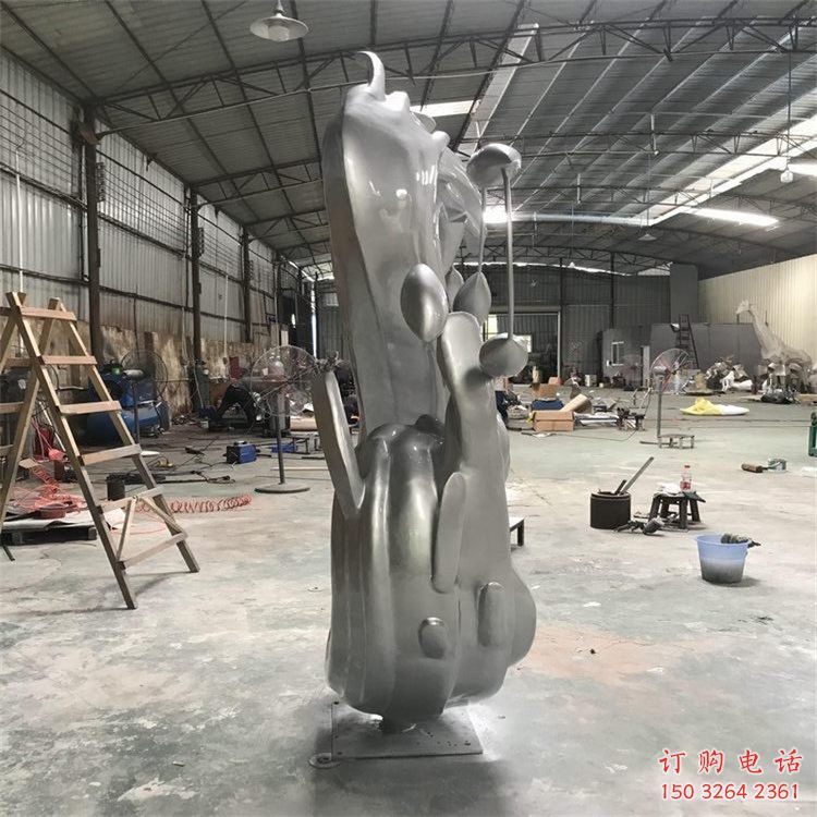 别墅浪花铜雕厂家 公园工艺品铜雕