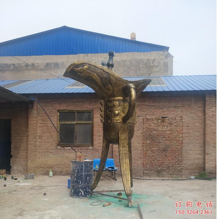 青铜高脚杯铜雕厂家 公园工艺品铜雕 青铜高脚杯铜雕厂家 公园工艺品铜雕