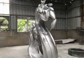街头浪花铜雕厂家 城市工艺品铜雕
