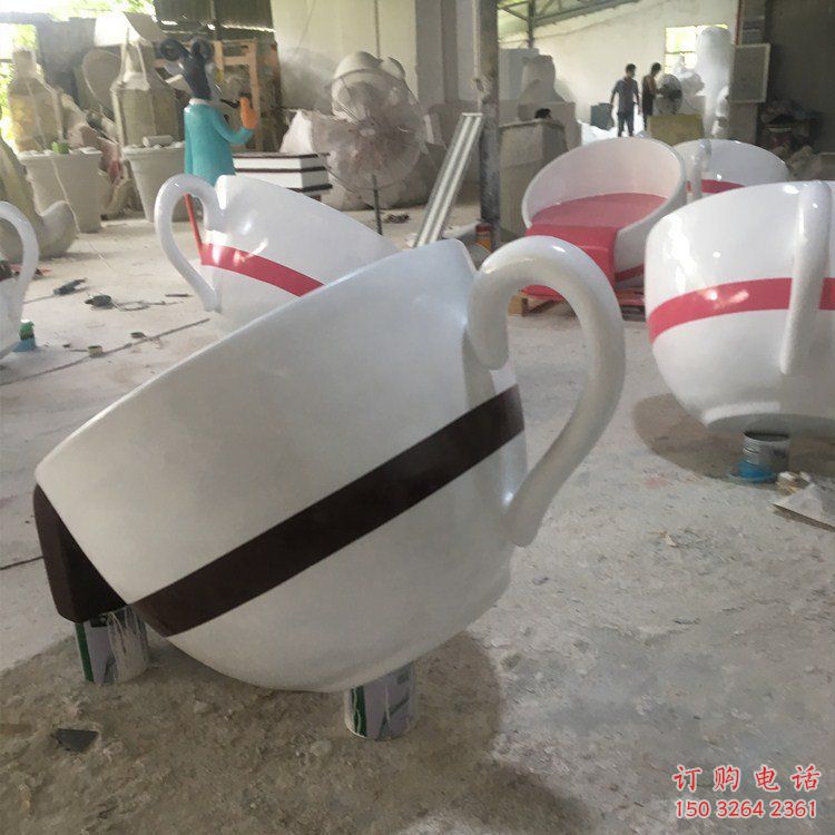 抽象咖啡杯铜雕厂家 办公室工艺品铜雕 抽象咖啡杯铜雕厂家 办公室工艺品铜雕