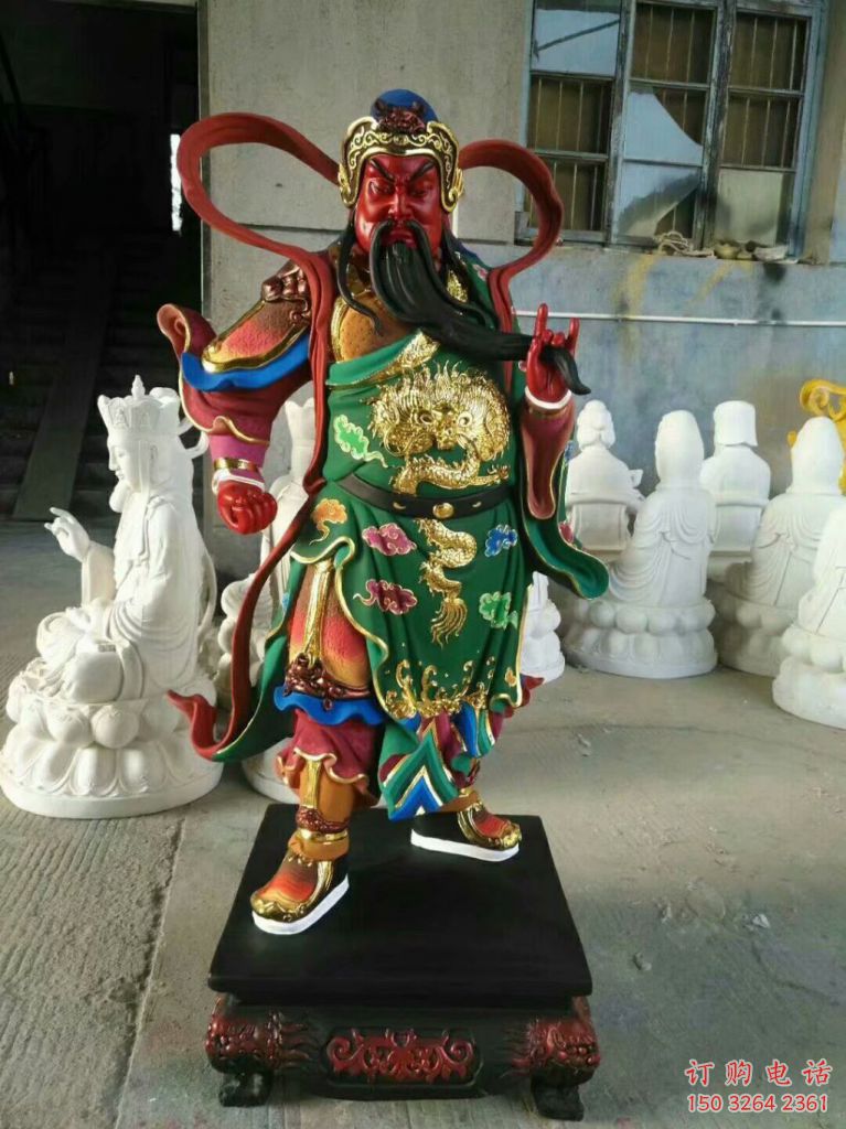 寺庙关羽佛像厂家 铸铜佛像铜雕
