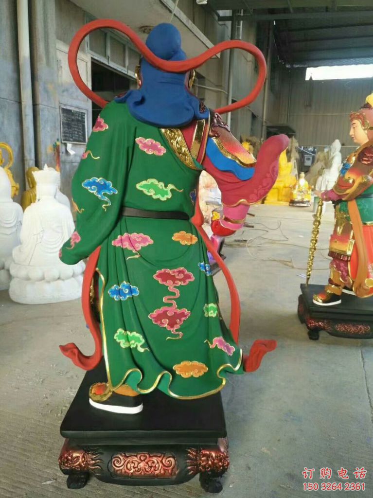 紫铜关羽佛像厂家 佛像铜雕