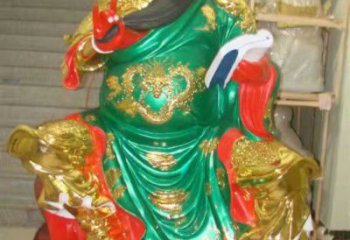 铸铜关羽佛像厂家 黄铜佛像铜雕