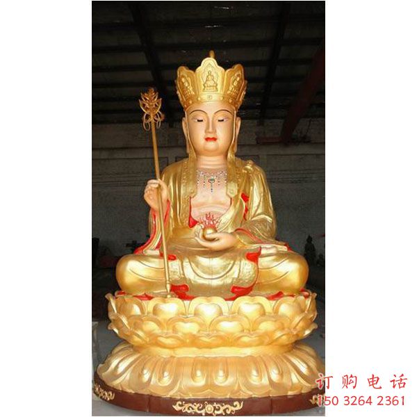 仿古地藏王佛像厂家 铸铜佛像铜雕