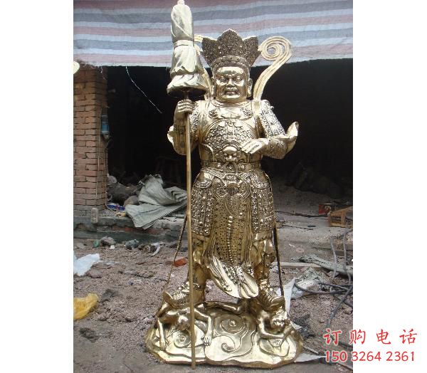 家居四大天王佛像厂家 佛像铜雕   