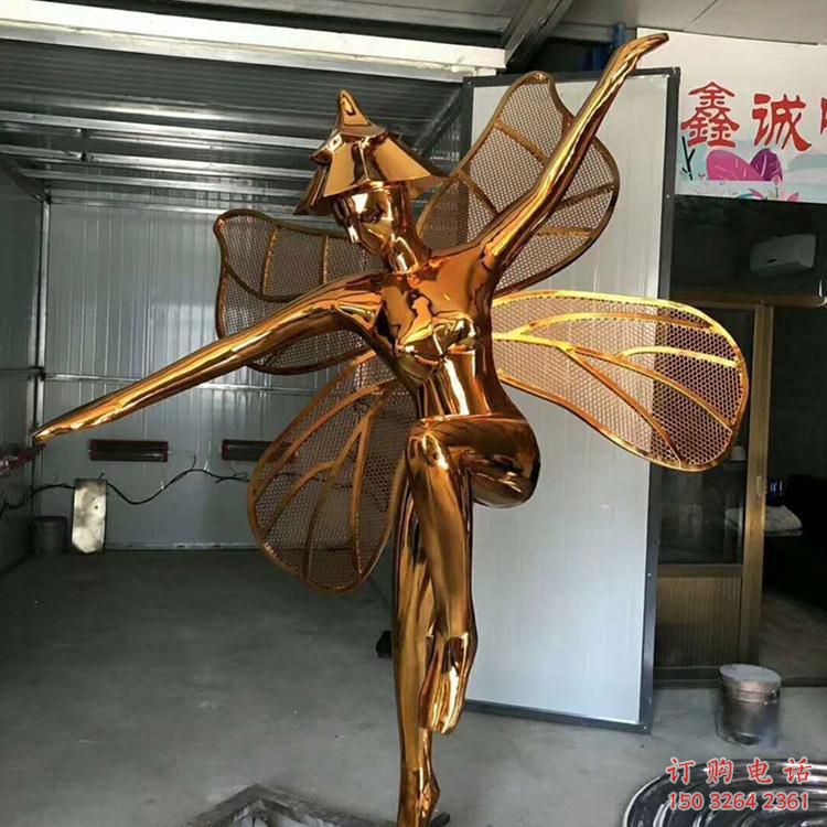 彩绘仙子铜雕厂家 仿古人像铜雕