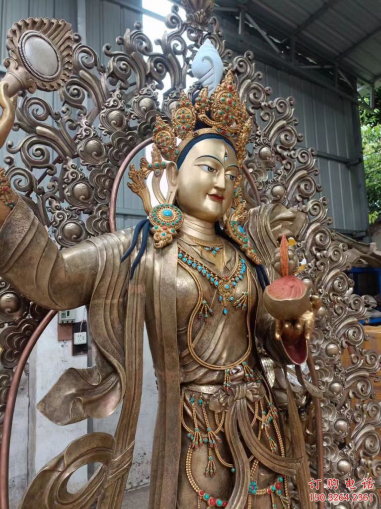 铸铜佛像佛头厂家 黄铜佛像铜雕
