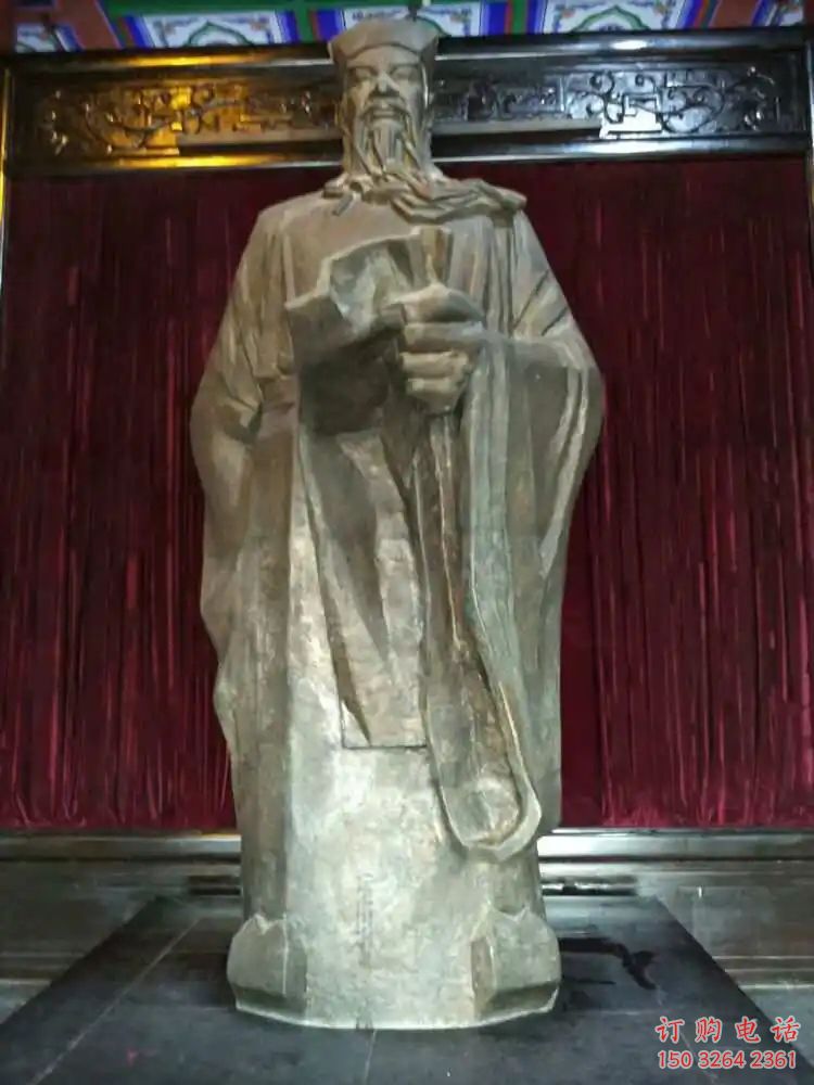 包拯神像厂家 包青天神像铜雕
