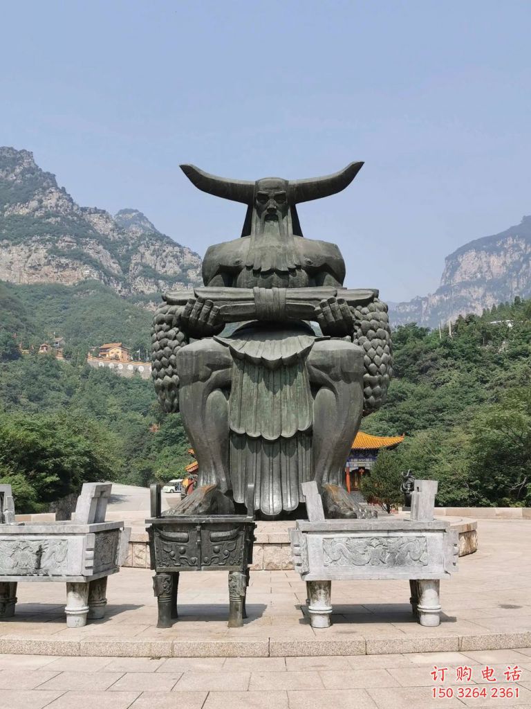 神农神像厂家 神像铜雕