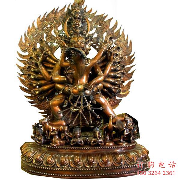 韦陀神像厂家 神像铜雕