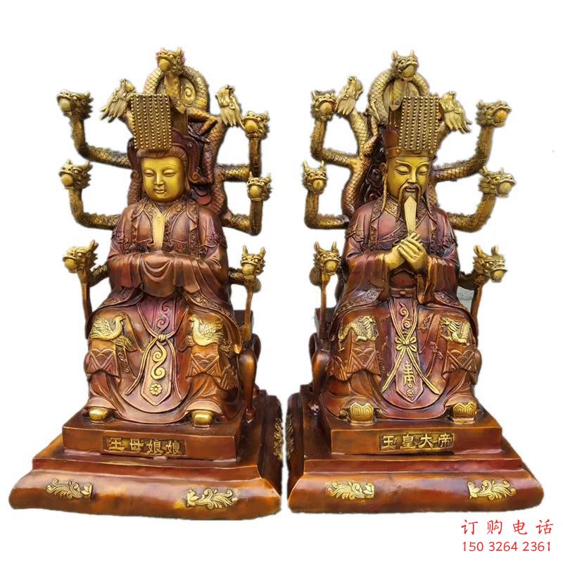 家居王母娘娘神像厂家 王母像神像铜雕