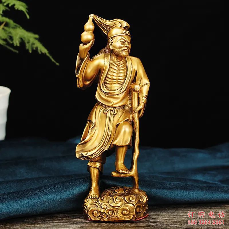 青铜八仙过海神像厂家 仿古神像铜雕