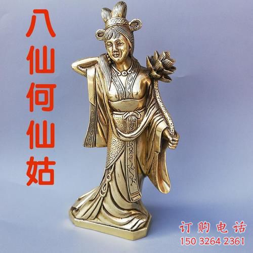 广场八仙过海神像厂家 广场神像铜雕