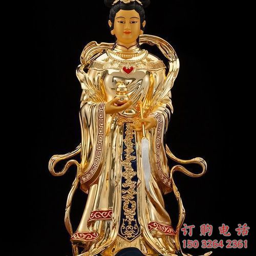 九天玄女神像厂 广场九天神像铜雕厂家