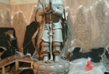 童男童女神像厂 神像铜雕厂家制作