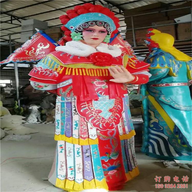 彩绘京剧铜雕厂家 仿古铜雕制作 彩绘京剧铜雕厂家 仿古铜雕制作