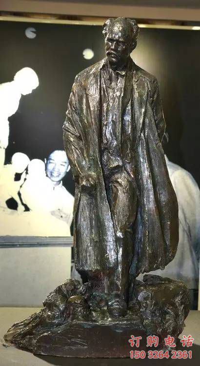 城市医学铜雕厂家 黄铜白求恩铜雕