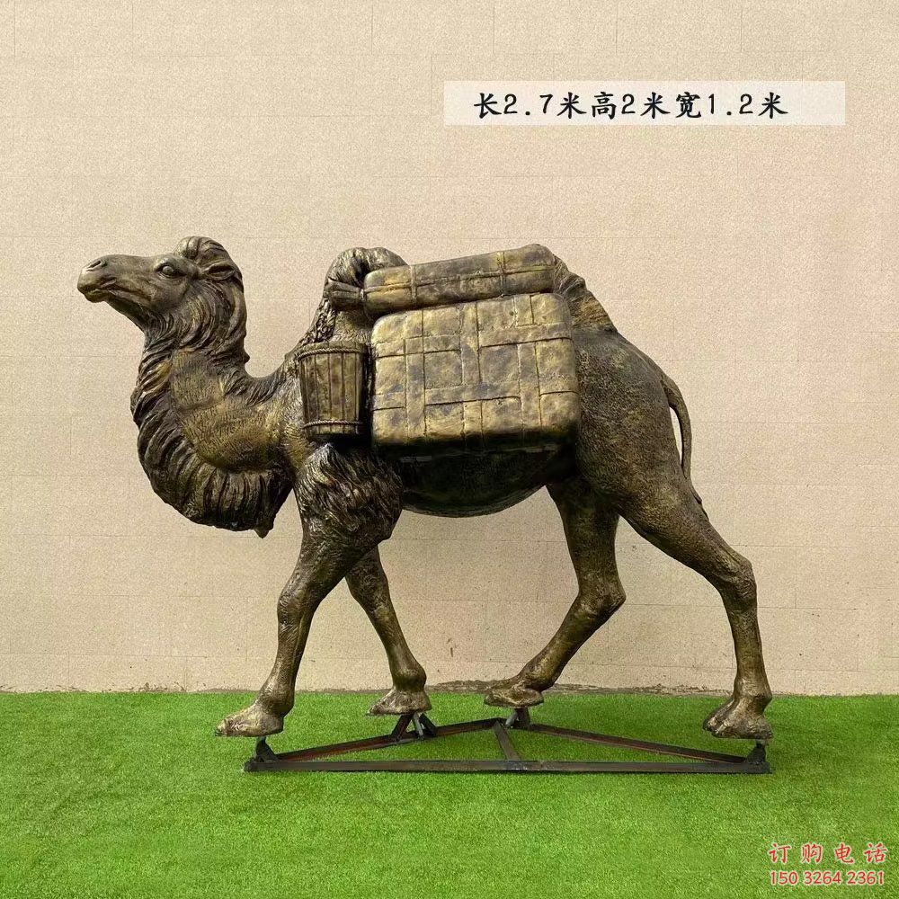 铜雕骆驼厂家 铸铜动物雕塑 铜雕骆驼厂家 铸铜动物雕塑