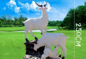 选购广场绵羊雕塑 公园仿真雕塑 抽象摆件产品
