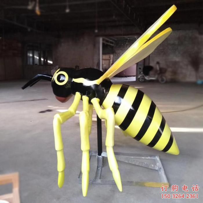 江苏风景区蜜蜂雕塑厂家 售楼处广场雕塑 仿古摆件
