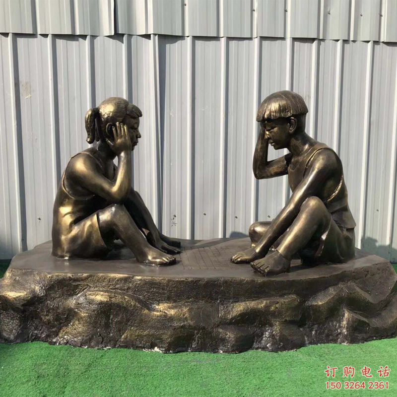 铸铜小孩子雕塑厂 仿真景观儿童雕塑 景观童趣雕塑制作 铸铜小孩子雕塑厂 仿真景观儿童雕塑 景观童趣雕塑制作
