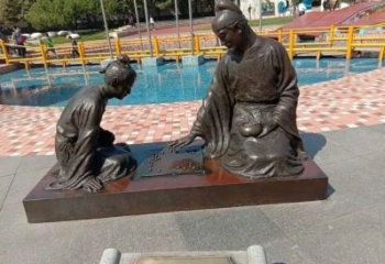 生产下棋雕塑厂家，童趣主题，抽象雕塑小品