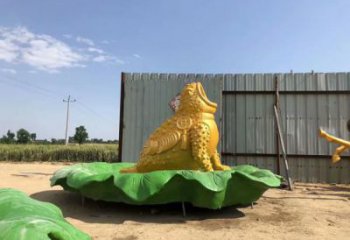 水景金蟾雕塑供应厂家 风景区几何雕塑 广场小品