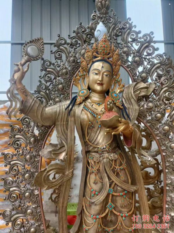 彩绘密宗佛像厂,鎏金效果,大型密宗佛像加工 彩绘密宗佛像厂,鎏金效果,大型密宗佛像加工