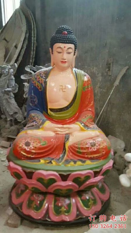 常用如来佛像，佛堂摆放，家用如来佛像厂