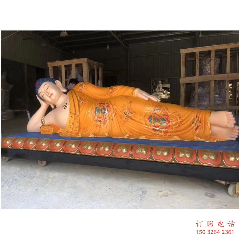 供应躺佛佛像，铸铜工艺，如来佛像选用