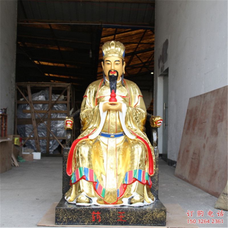 户外药师佛像工厂，佛堂摆放，大型药师佛像加工