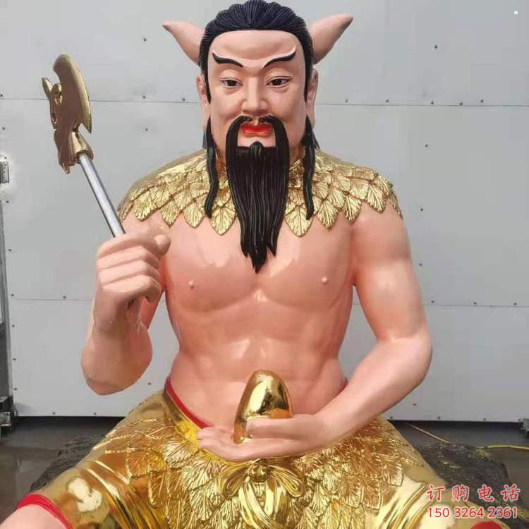 通用三皇神像，铸铜工艺，仿铜五帝神像定做
