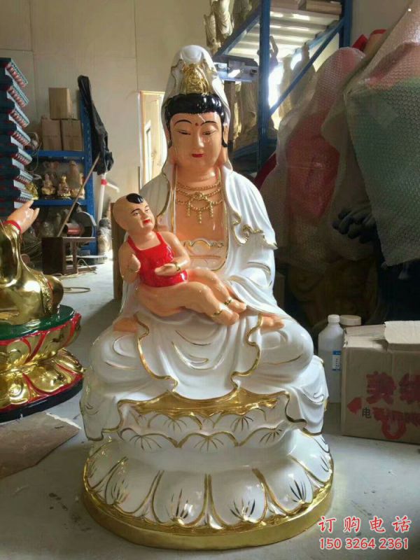 指定送子观音佛像，家用佛像，送子观音佛像预用