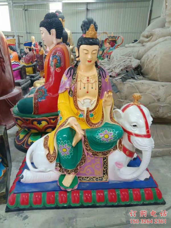 预定文殊普贤佛像,彩绘工艺,文殊普贤佛像制作 预定文殊普贤佛像,彩绘工艺,文殊普贤佛像制作