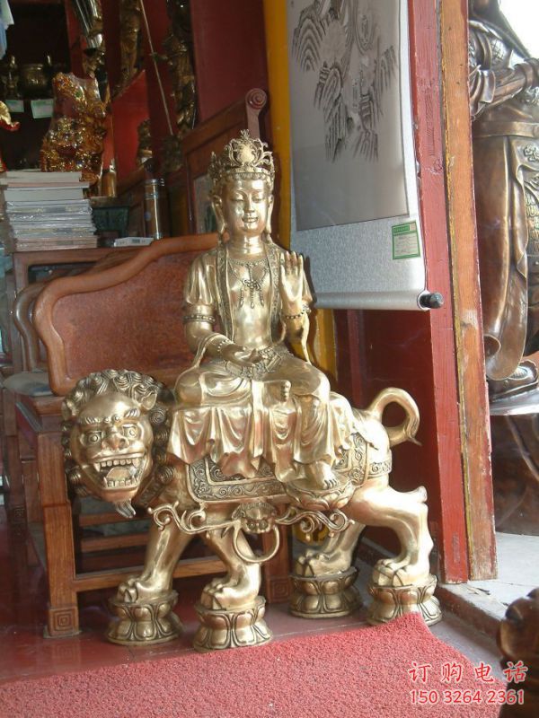 彩绘文殊普贤菩萨铜佛像厂,寺庙佛像,铜佛像承接 彩绘文殊普贤菩萨铜佛像厂,寺庙佛像,铜佛像承接